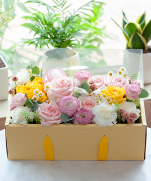 Radiant flower box