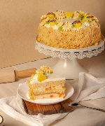 Bông lan trứng muối 03 (S20cm)