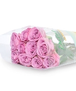 Hồng tím cà (10 cành)